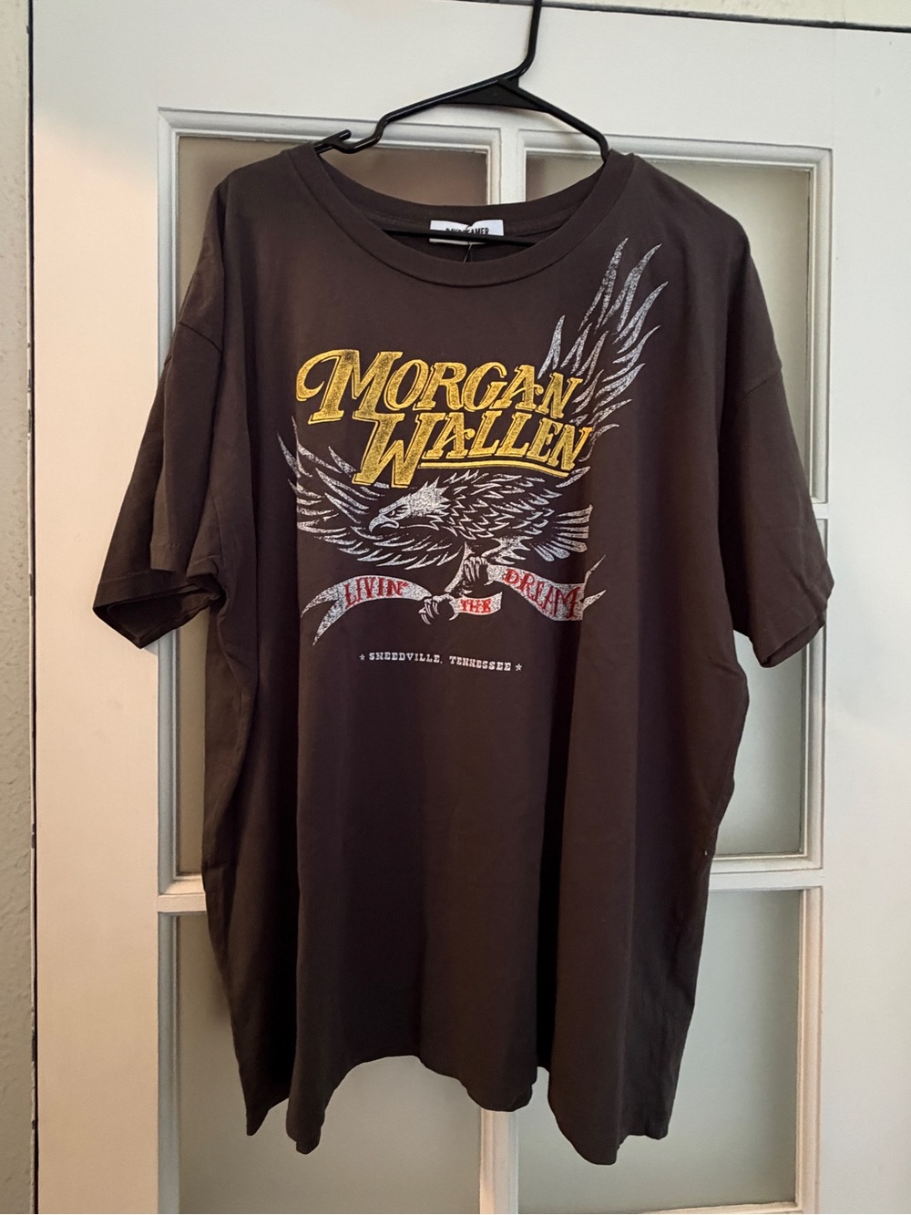 NWT Free People Daydreamer Morgan Wallen  Graphic Tee - Eagle “Livin the Dream”